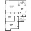 two bedroom floor plan